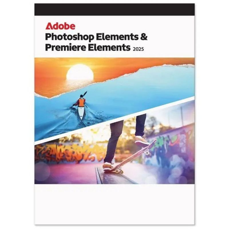 Adobe Photoshop Elements/ Premiere 2025 WIN CZ, 3roky, 1 uživatel