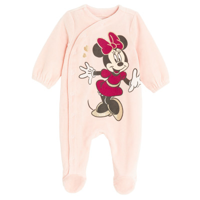 COOL CLUB Růžový dětský overal MINNIE MOUSE vel. 56