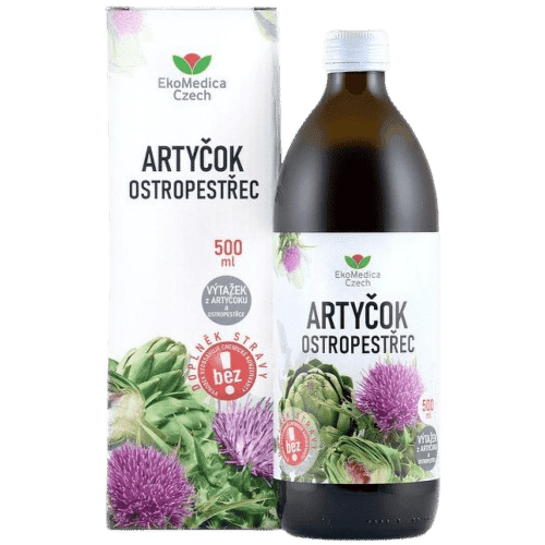 Artyčok ostropestřec 500ml EkoMedica