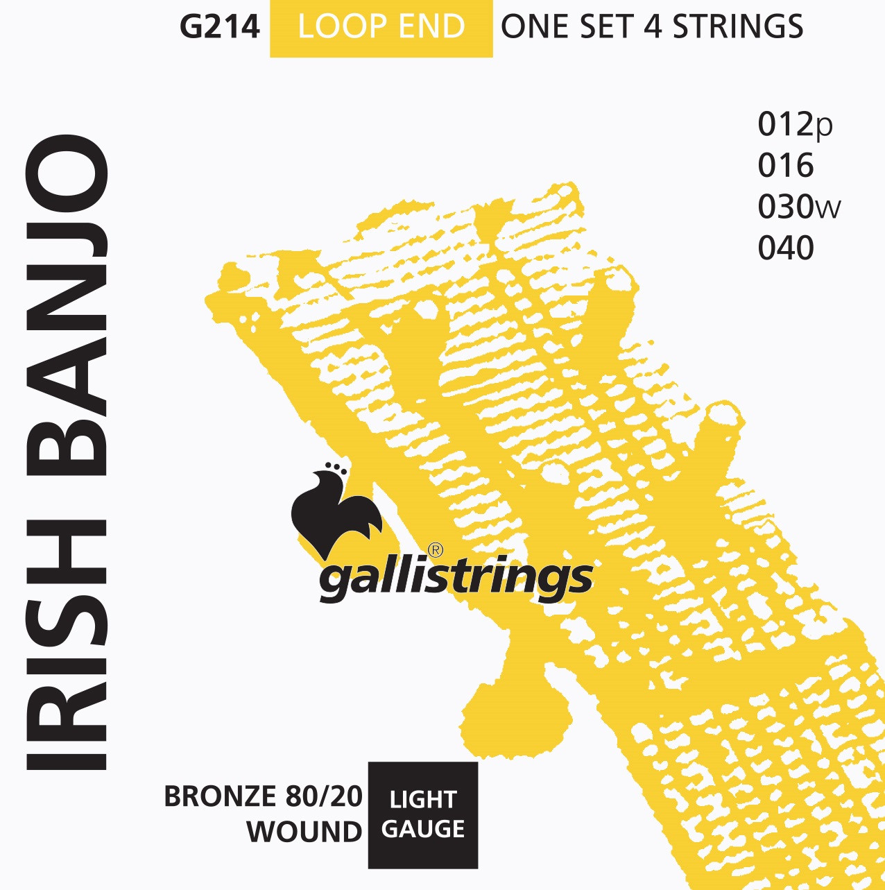 Galli G214 Irish Banjo 4-String