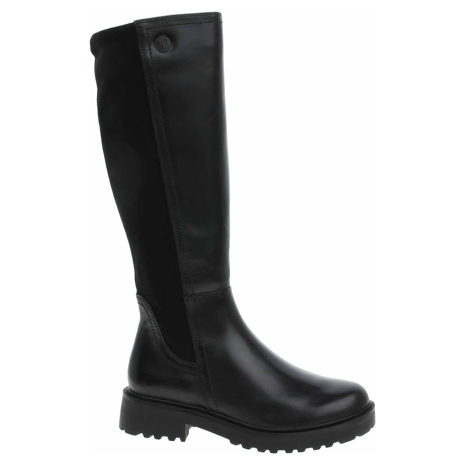 Ecco Dámské kozačky Caprice 9-25604-43 black comb XL lýtko 22501046