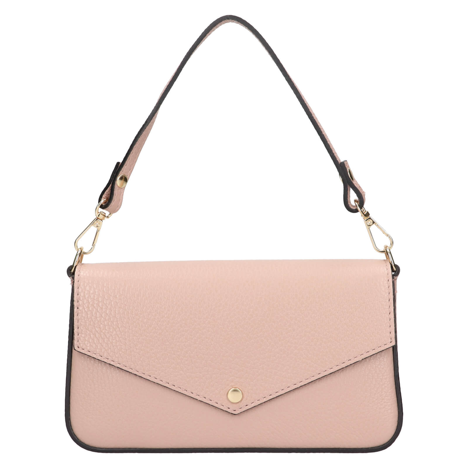 Dámské kožené plesové psaníčko Italia Emka - růžová