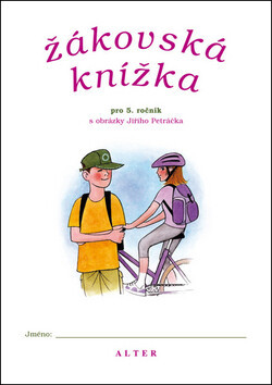 Žákovská knížka pro 5. ročník s obrázky Jiřího Petráčka (Defekt)