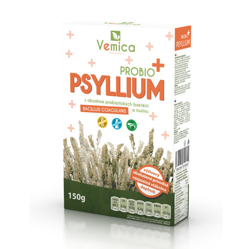 VEMICA, s.r.o. VLAKNINA Psyllium Probio Plus 150g 150g