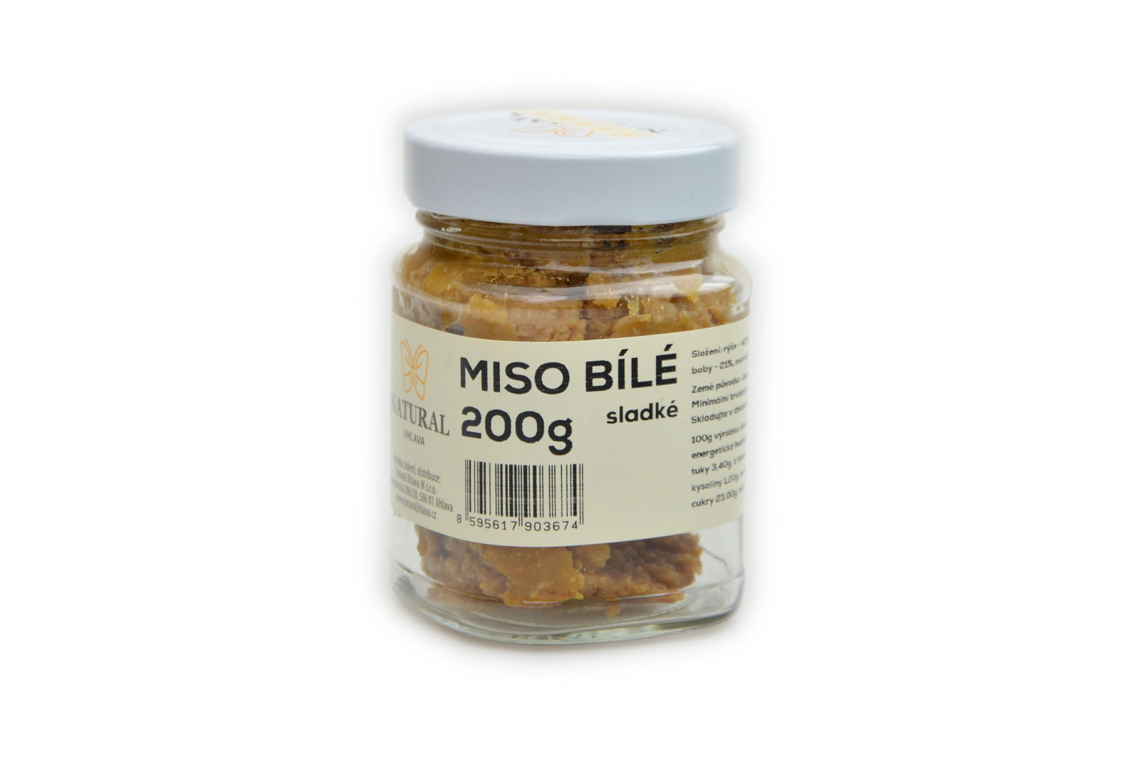Natural Jihlava Miso bílé sladké - Natural 200g 1 ks