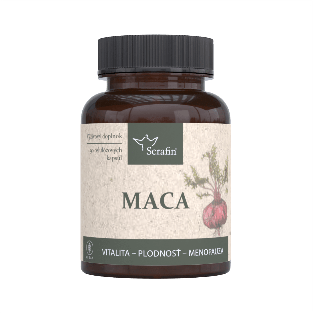 SERAFIN Maca - přírodní kapsle 90 ks kapslí