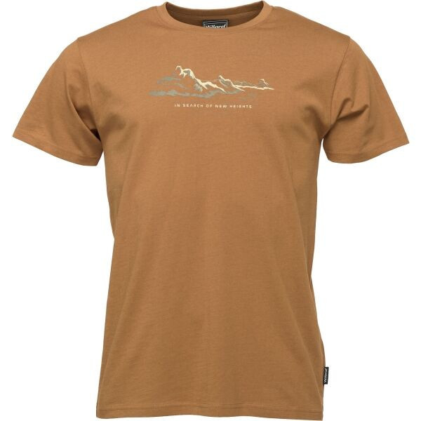 Willard GORDA Pánské triko, hnědá, velikost