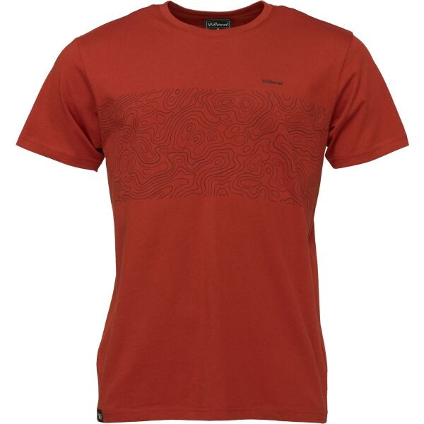 Willard GANDAL Pánské triko, vínová, velikost