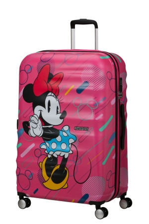 AT Dětský kufr Wavebreaker Disney Spinner 77/29 Minnie Future Pop, 52 x 29 x 77 (152584/9846)