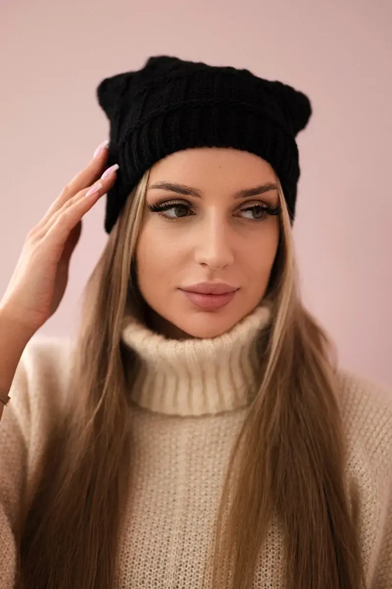 Kesi Fleecová čepice Marta K231 černá