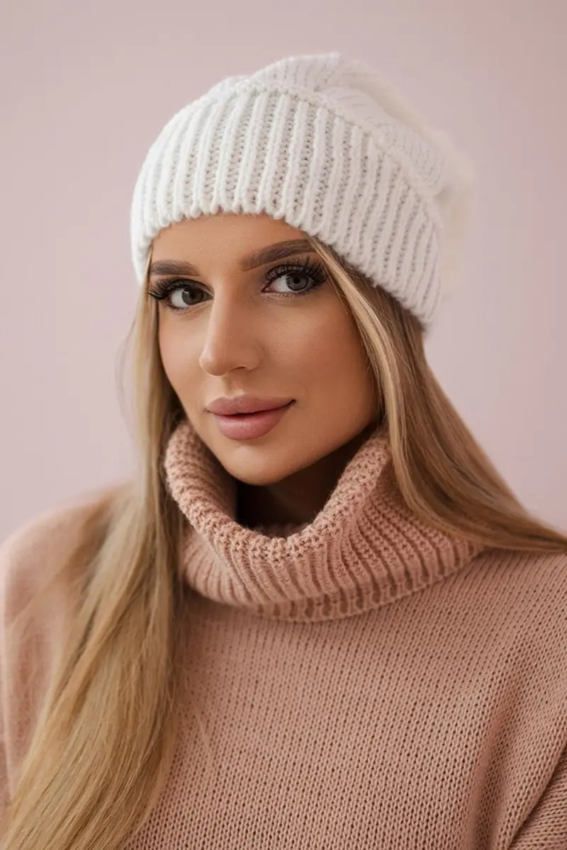 Kesi Dámská čepice Ingrid K371 bílá