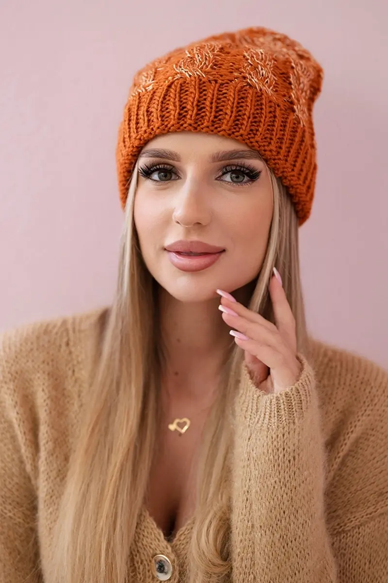 Kesi Dámská čepice Kalina K362 červená