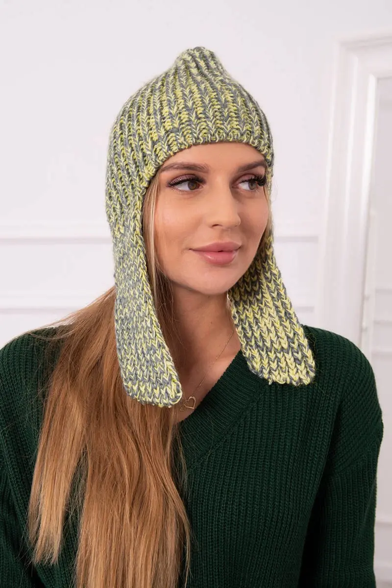 Kesi Dámská klapka na uši Jana K314 žlutá