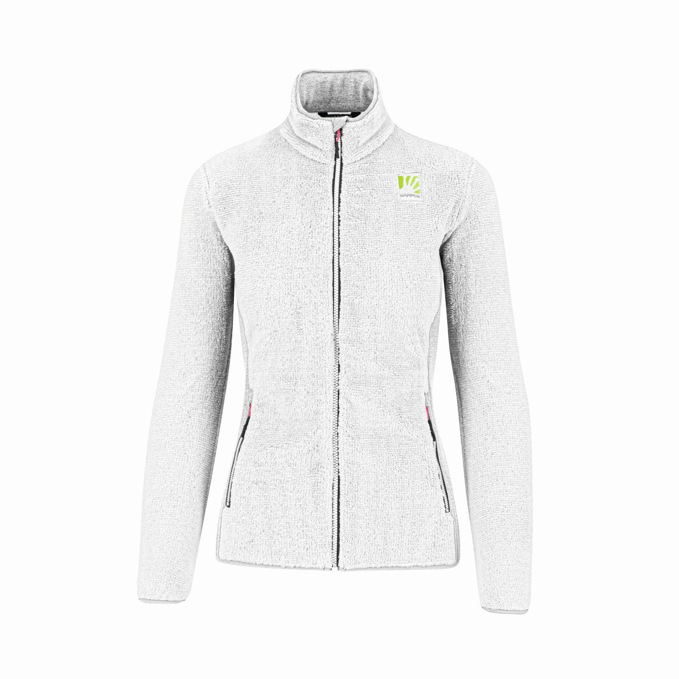 Dámská mikina KARPOS W Vertice Fleece, Bright White velikost: S
