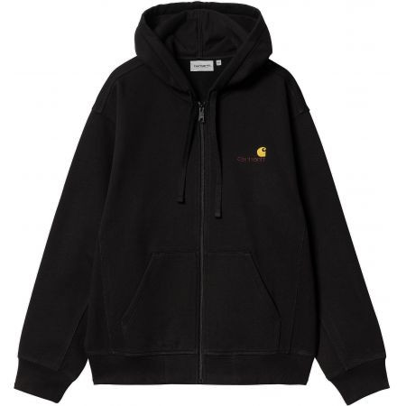 Mikina Carhartt Wip Hooded American Scri - Černá - Xl