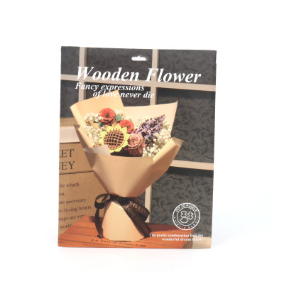 Kamélie dřevěná 3D