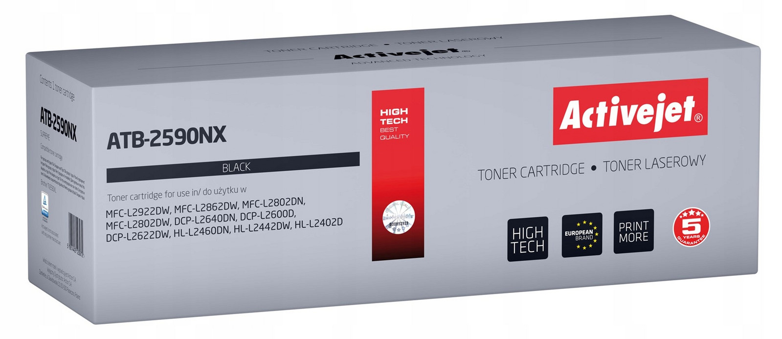 Activejet toner pro Brother TN2590XL new ATB-2590NX