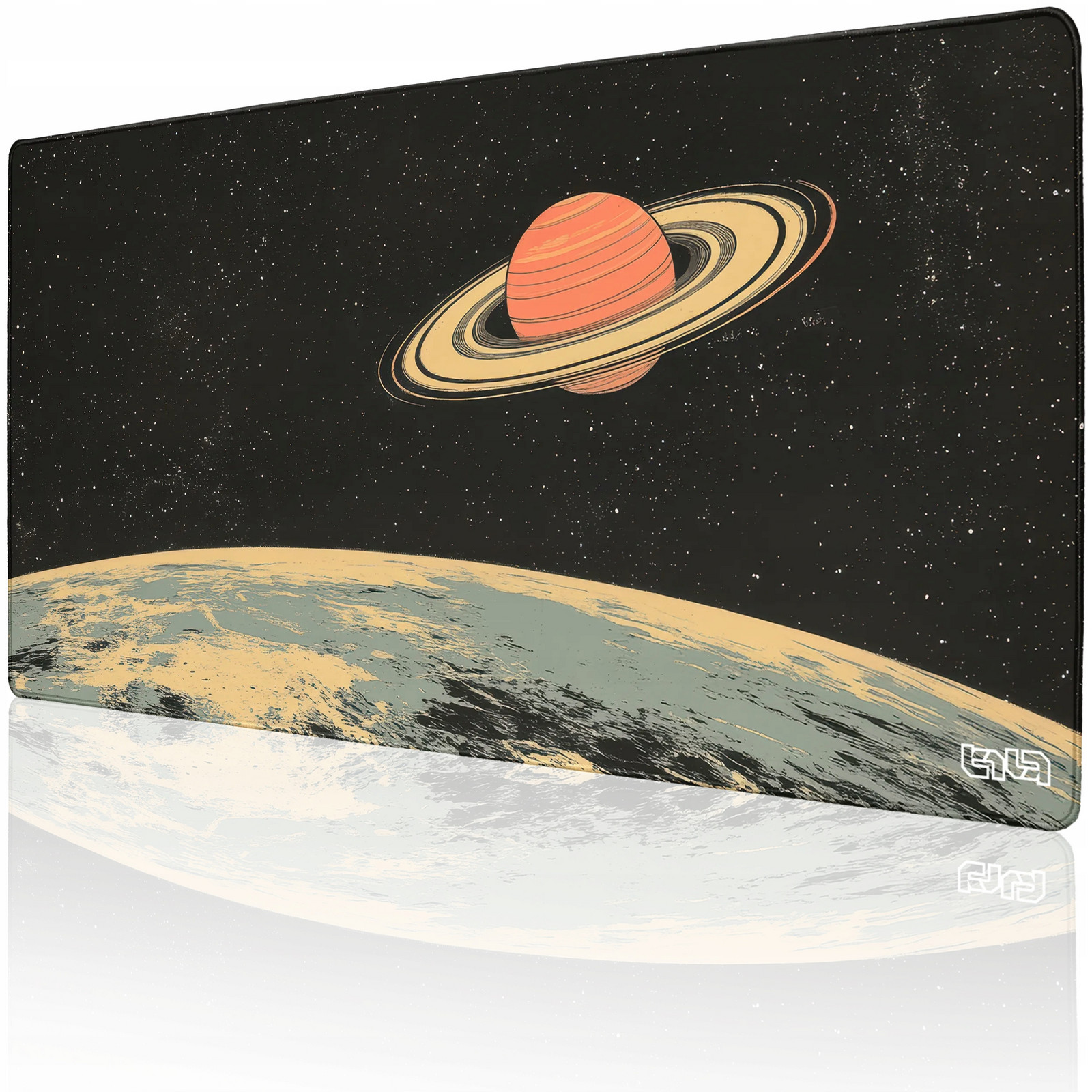 Herní Podložka Pod Myš Z měsíců Saturnu 100x50 Tilt Pro hráče