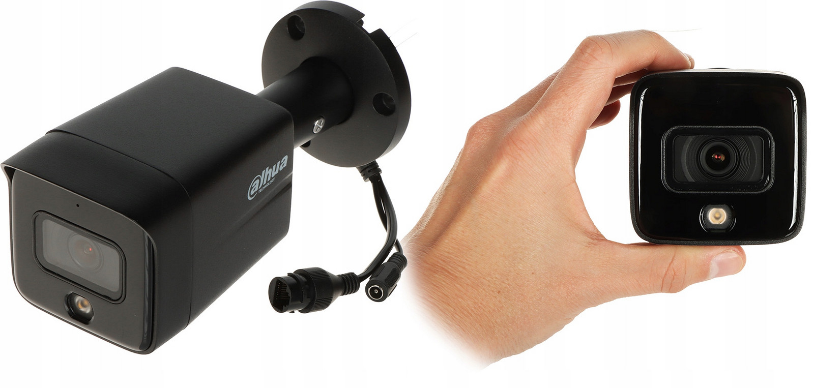 Ip Kamera IPC-HFW1839TC-A-IL-0280B -S6-BLACK Smart Dual Light 4K Uhd Dahua