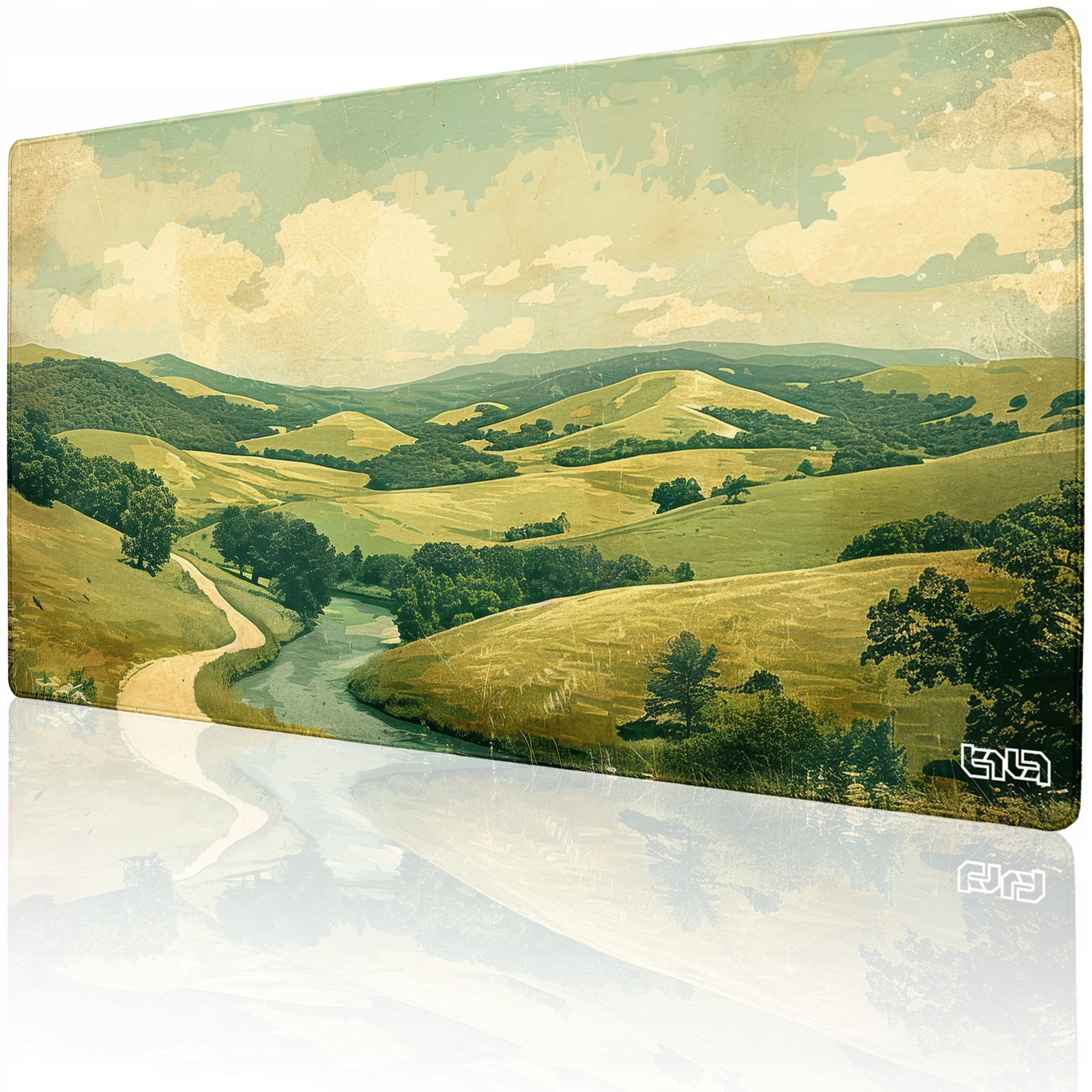 XXL Podložka Pod Myš Malebné Vzpomínky 100x50 Tilt XL Pro hráče