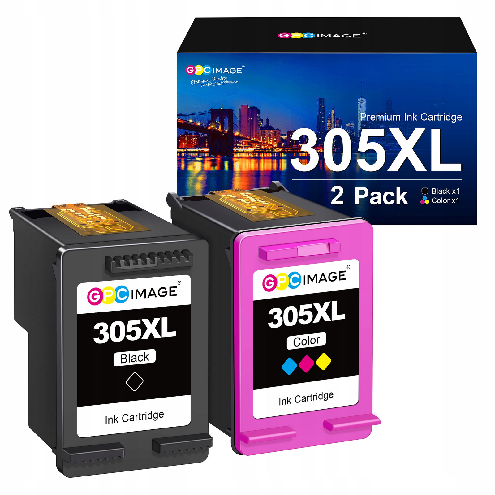 Inkoust Gpc pro HP305XL DeskJet 2700 2710 2720 2721 2722 Envy 6020e 2710e 2720e