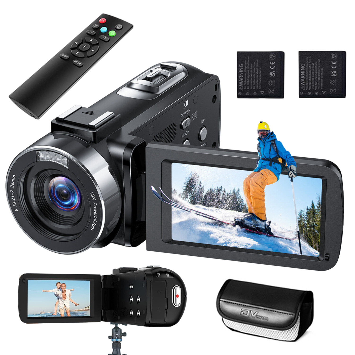 Digitální Fotoaparát Full Hd 1080P 36MP 16X Optický Zoom Video DV