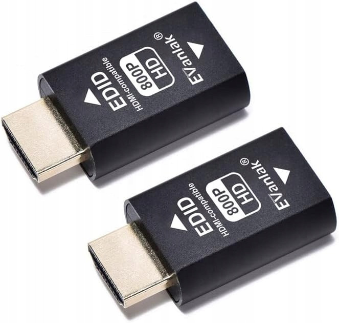 EVanlak 3. generace emulátor Hdmi Edid 2balení