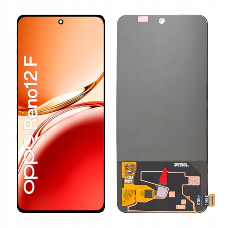 Displej LCD Displej Dotyk Rychlý Pro Telefon Oppo RENO12 F 4G Oled