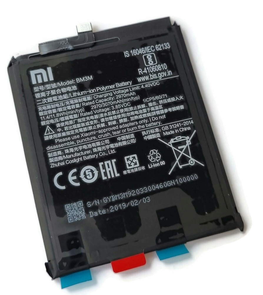 Org Nová originální baterie akumulátor pro Xiaomi Mi9 Se Mi 9 Se (BM3M)
