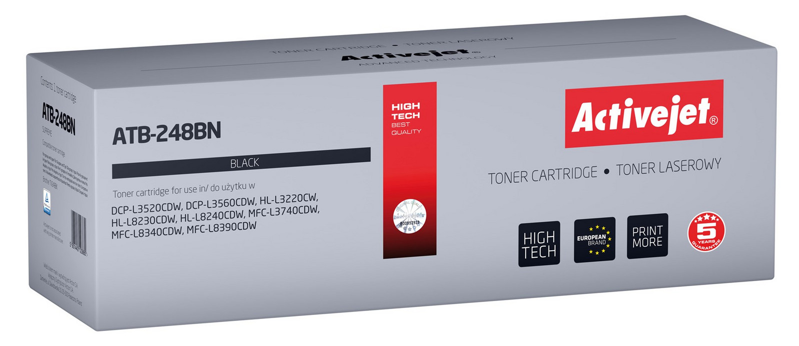 Activejet toner pro Brother TN248BK new ATB-248BN