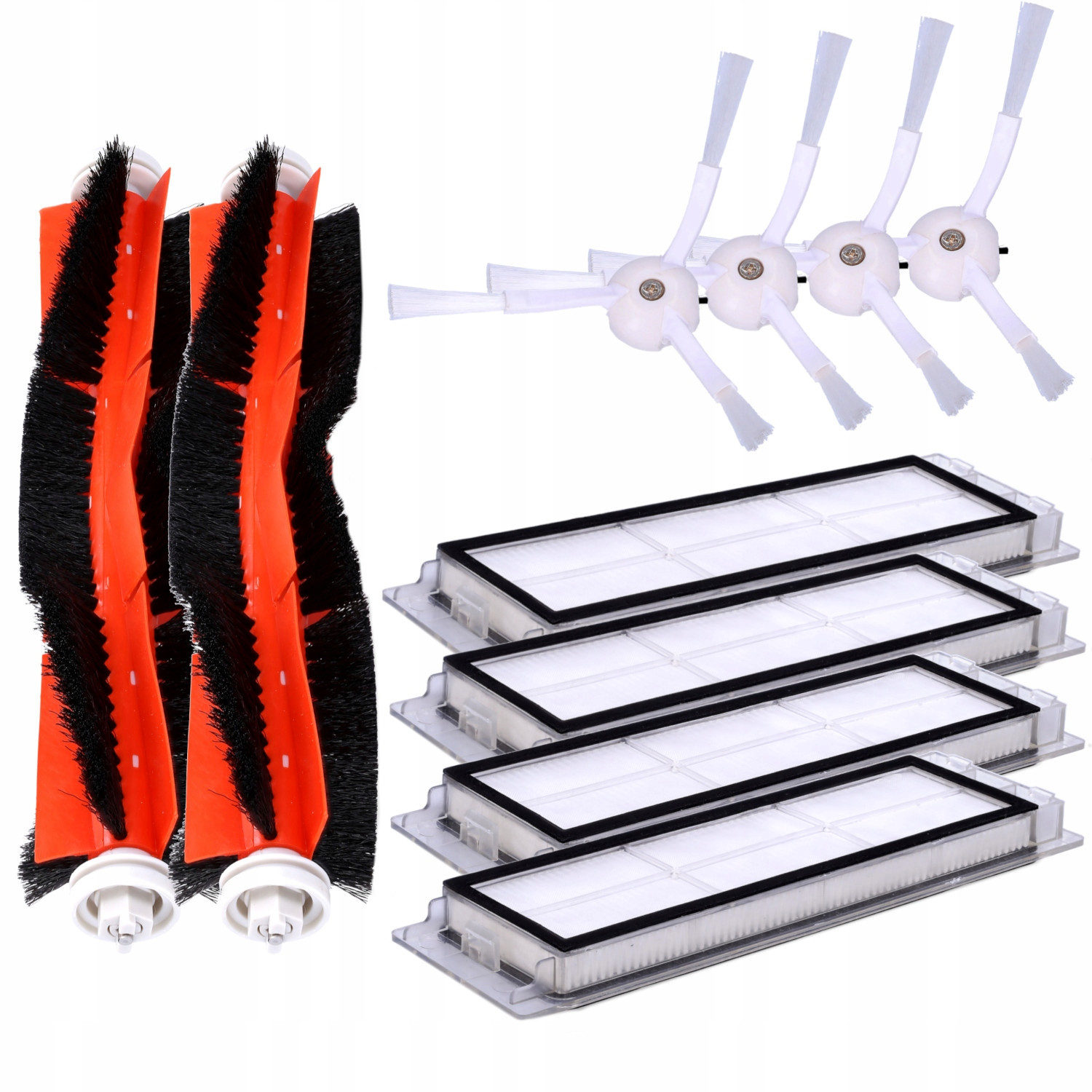 Sada Kartáče Filtry Pro Xiaomi MI Robot Vacuum 1 2 RoboRock S50 S60 S5