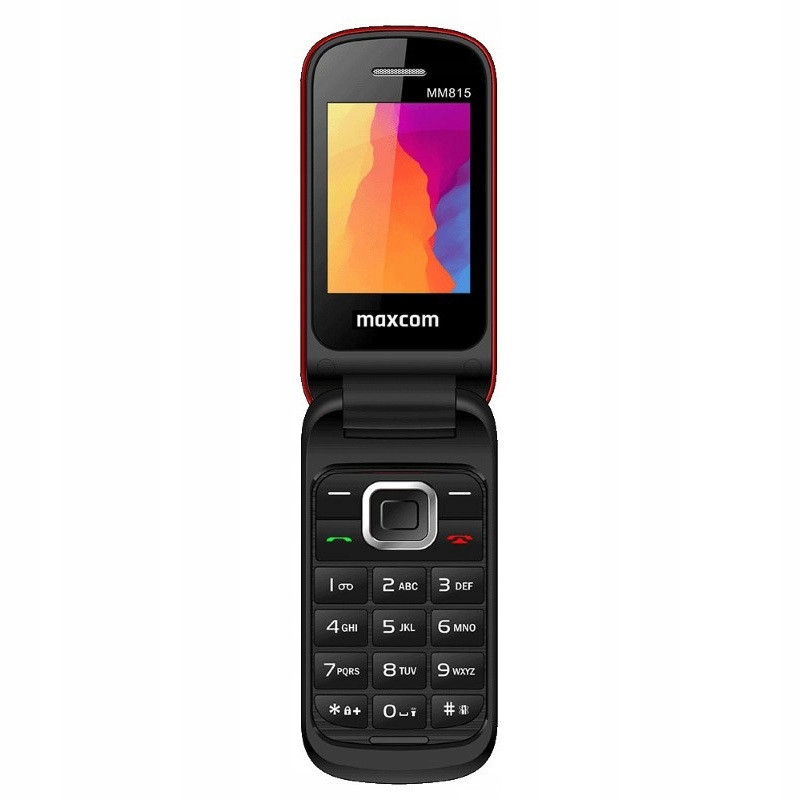 Telefon Maxcom MM 815 Červený