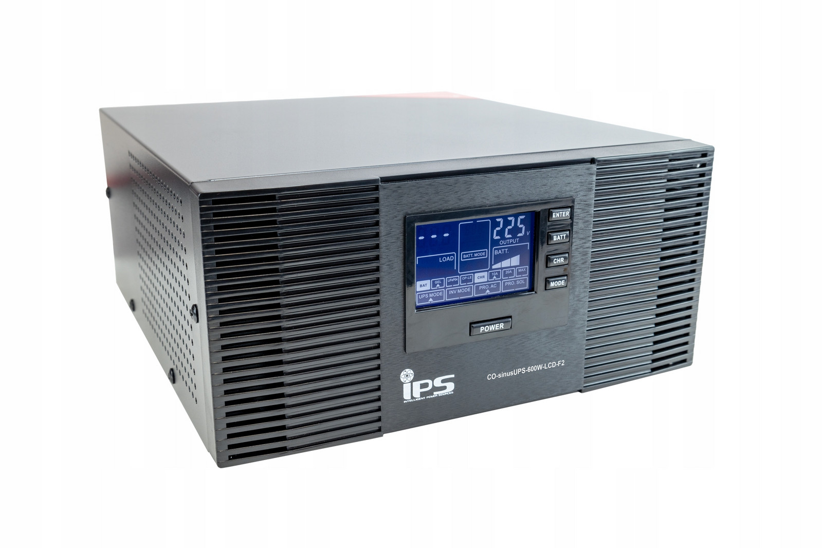 Záložní zdroj pro systémy Co 230VAC 600W s nabíječkou 12V/10A/20A