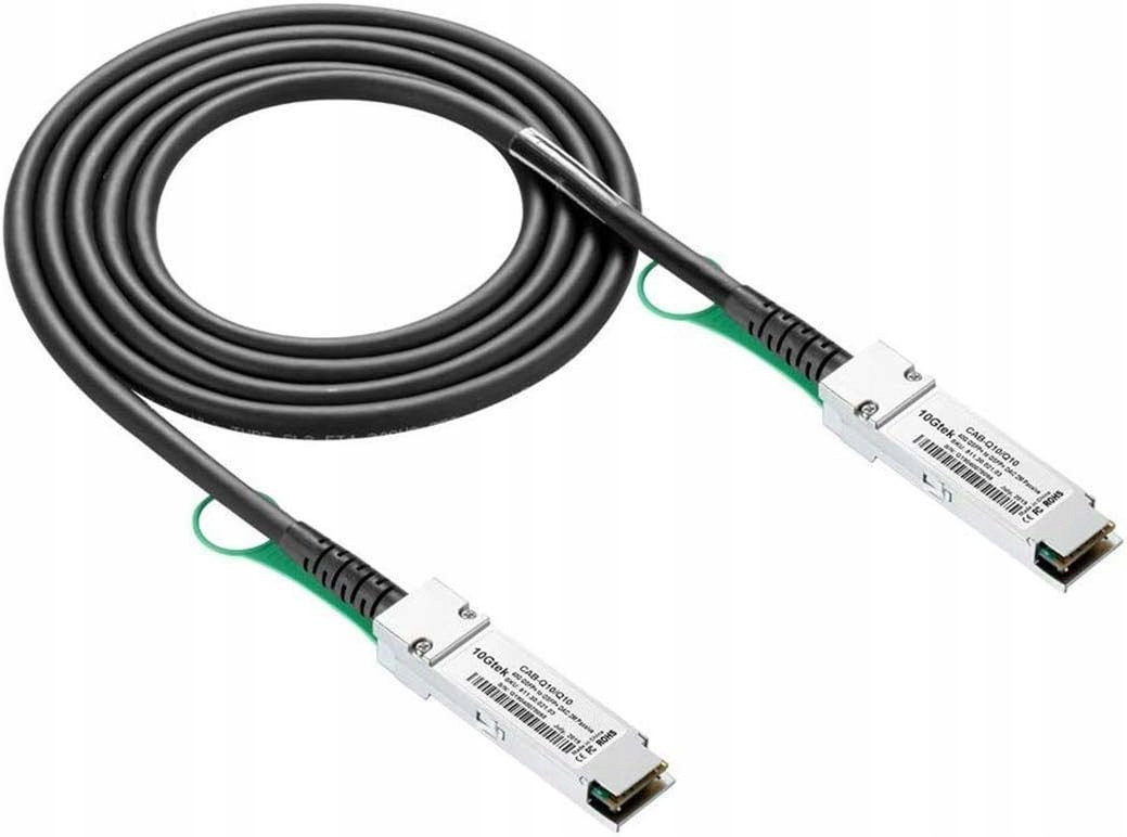 10Gtek 40G Qsfp+ Dac Cable 3-Meter(9.8ft), 40GBASE-CR4