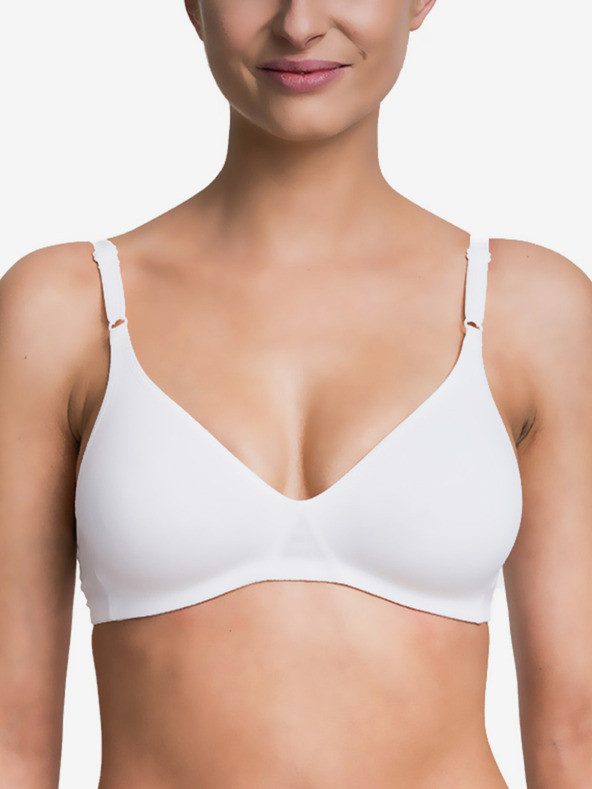 Bellinda 
COTTON BRA - Unpadded cotton bra - white