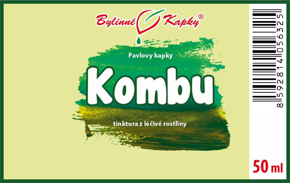 Kombu - Pavlovy bylinné kapky (tinktura) 50 ml