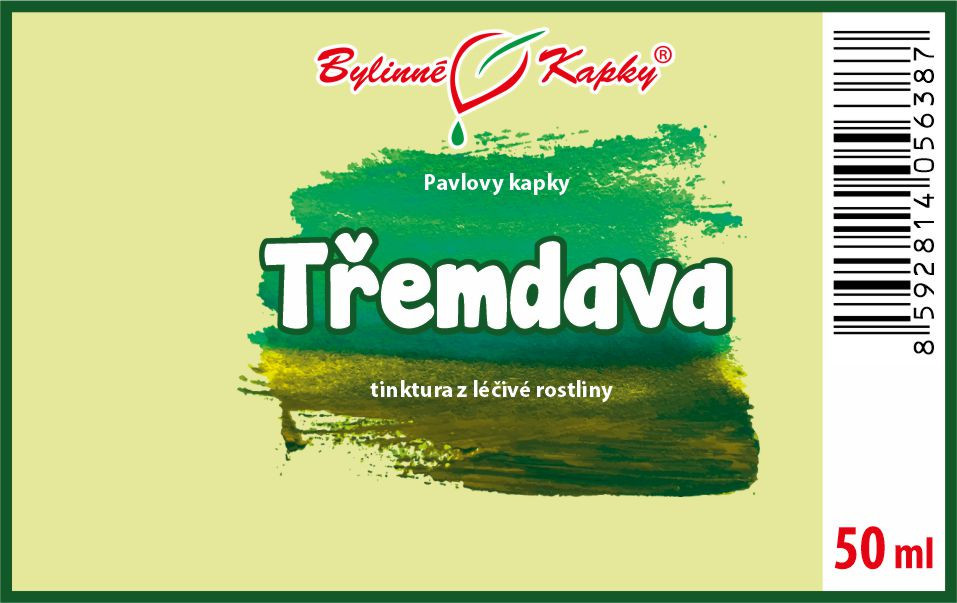 Třemdava - Pavlovy bylinné kapky (tinktura) 50 ml