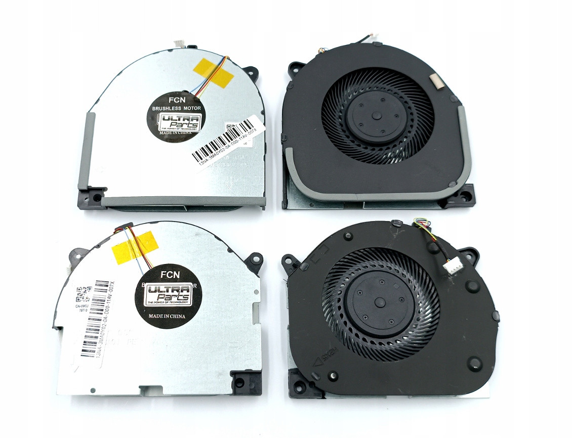 2 x Ventilátor Lenovo Legion Y540 Y540-15 Y540-17 Y7000 Cpu Gpu