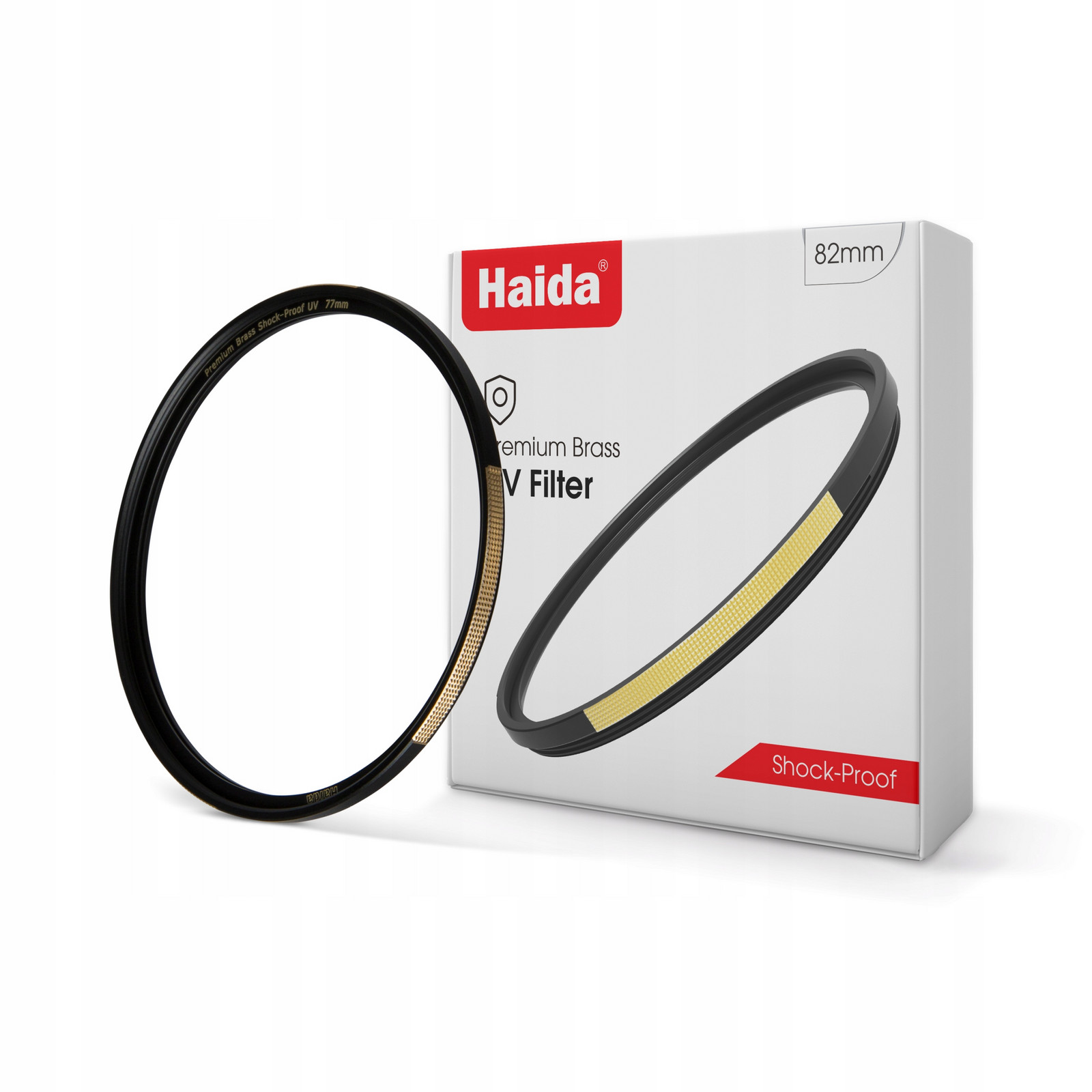 Haida Premium Brass Shock-Proof Uv filtr 58mm