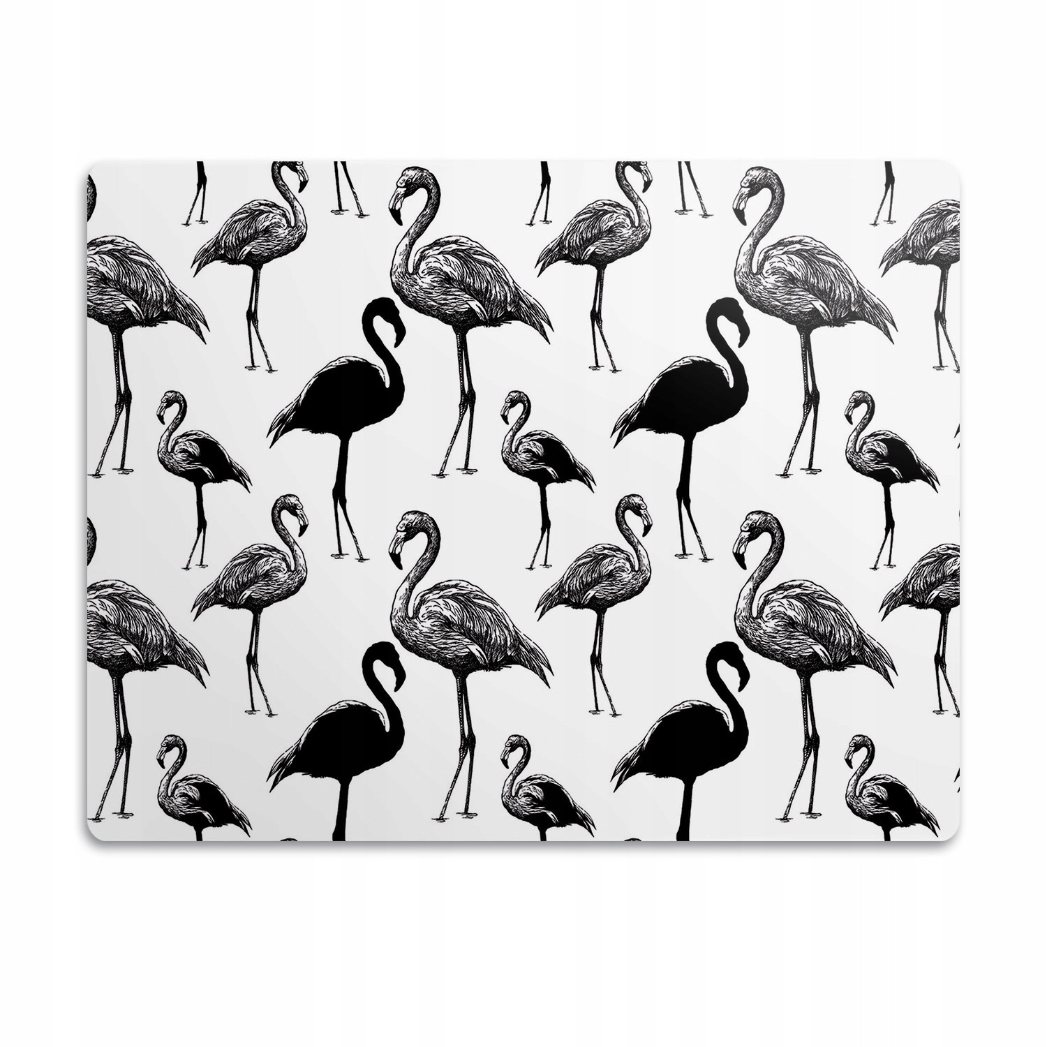 Ochranná podložka pod misku Retro styl plameňáci 60x40