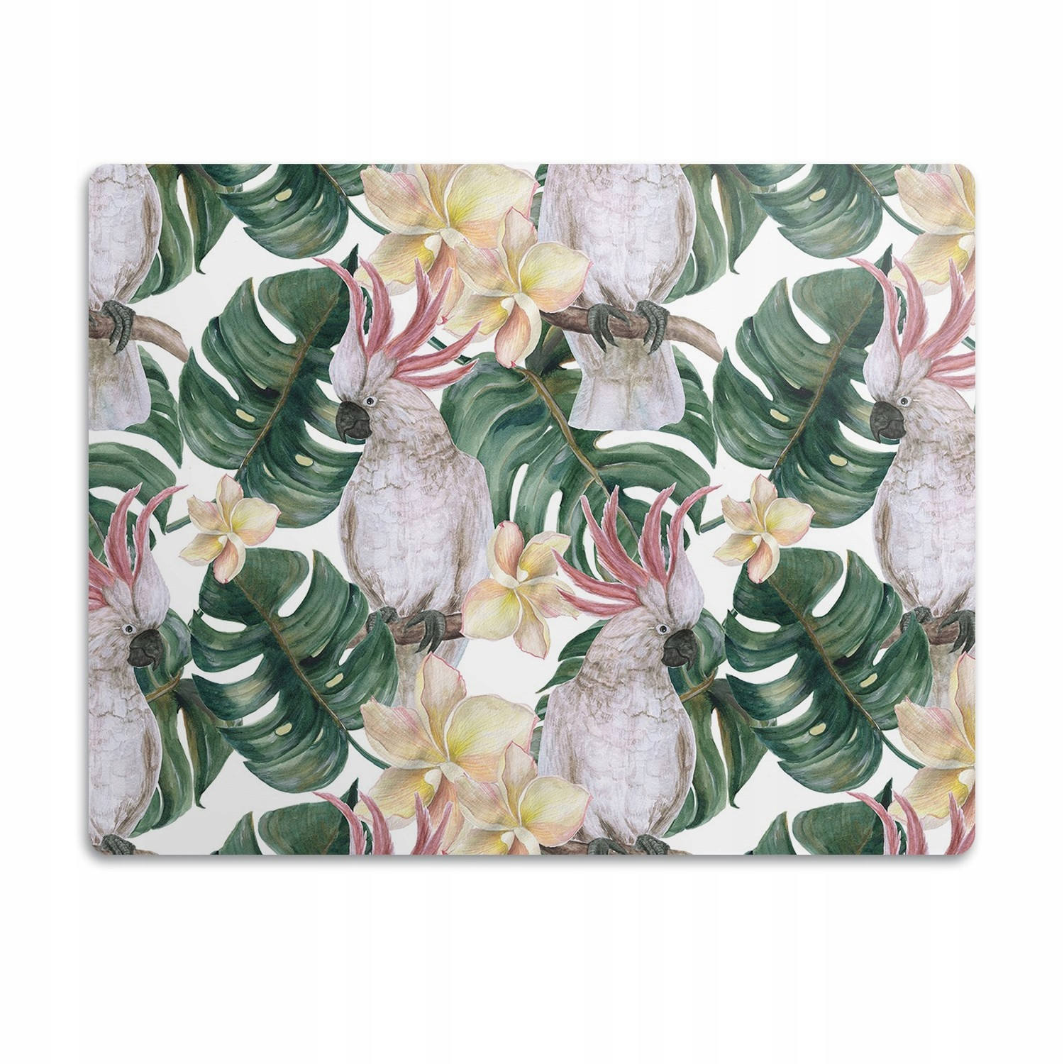 Pro kočky podložka pod záchod Tropičtí papoušci 60x40cm