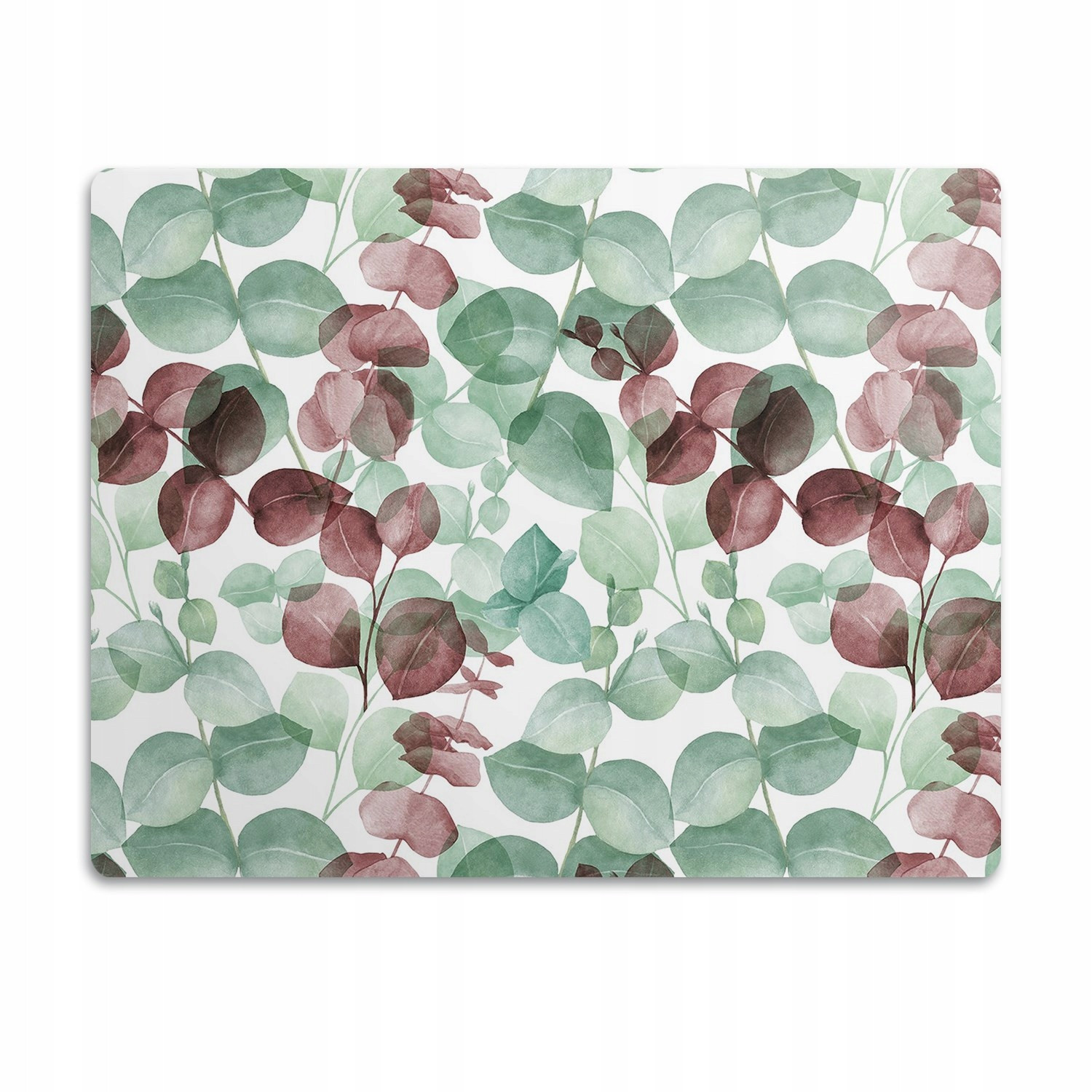 Pro psa podložka pod misku Vzor listy kulaté 60x40cm