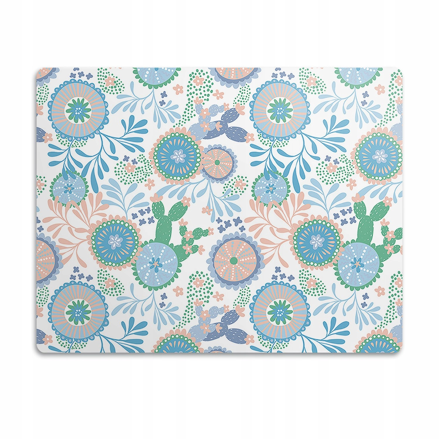 Podložka pod misky pro psa Barevné vzory 60x40cm