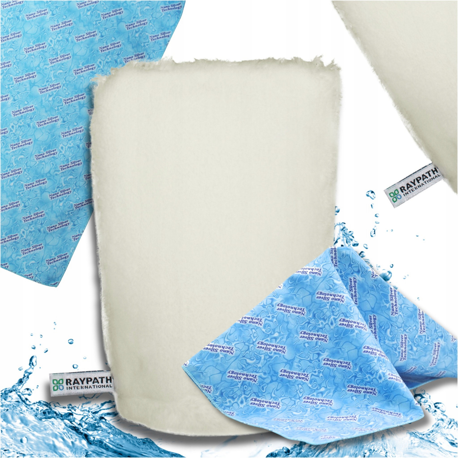 Raypath sada Čistící rukavice Bílá M+čistič Sunbeam Mořský do domácnosti