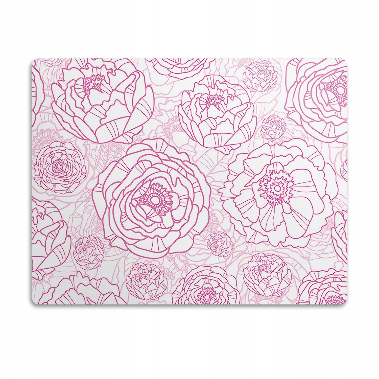 Ochranná podložka pro psa Růžové květy 60x40 cm