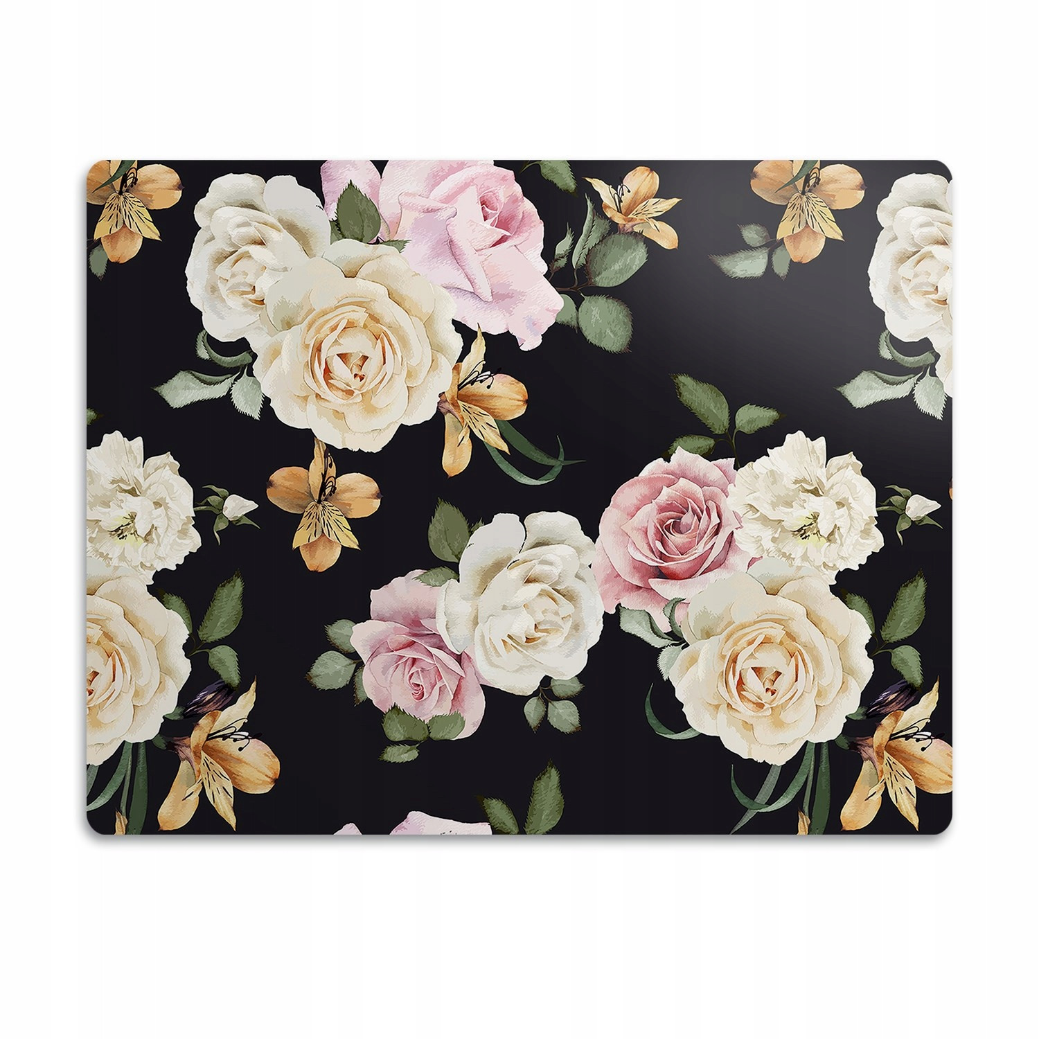 Ochranná podložka pod misky pro psa Vintage růže 60x40