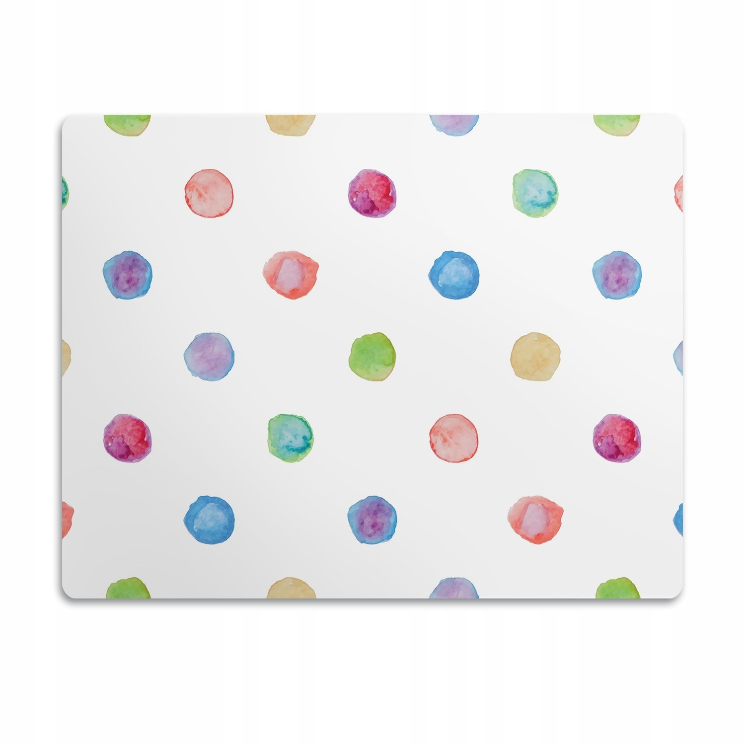 Ochranná podložka pod misky Barevné puntíky 60x40 cm