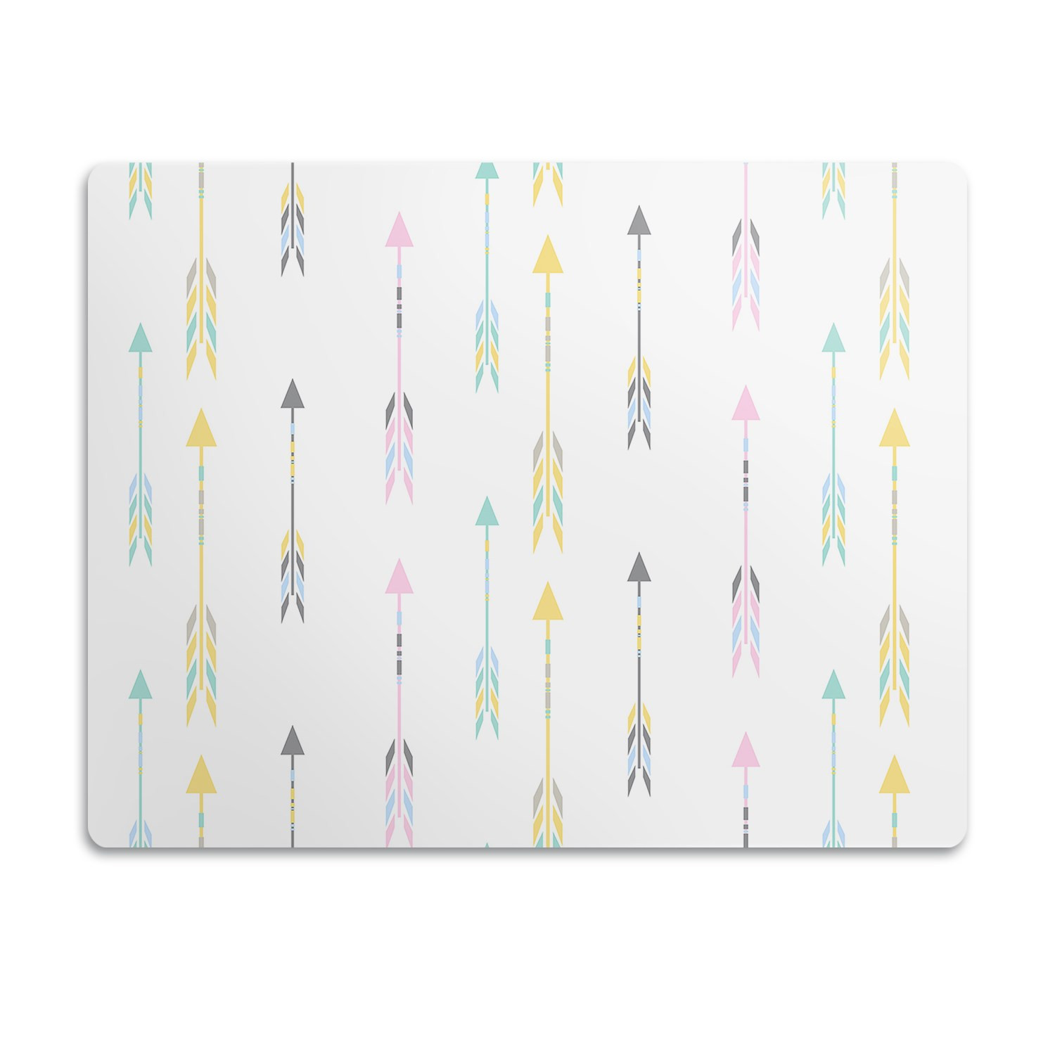 Podložka pro psa pod misku Barevné šípy 60x40