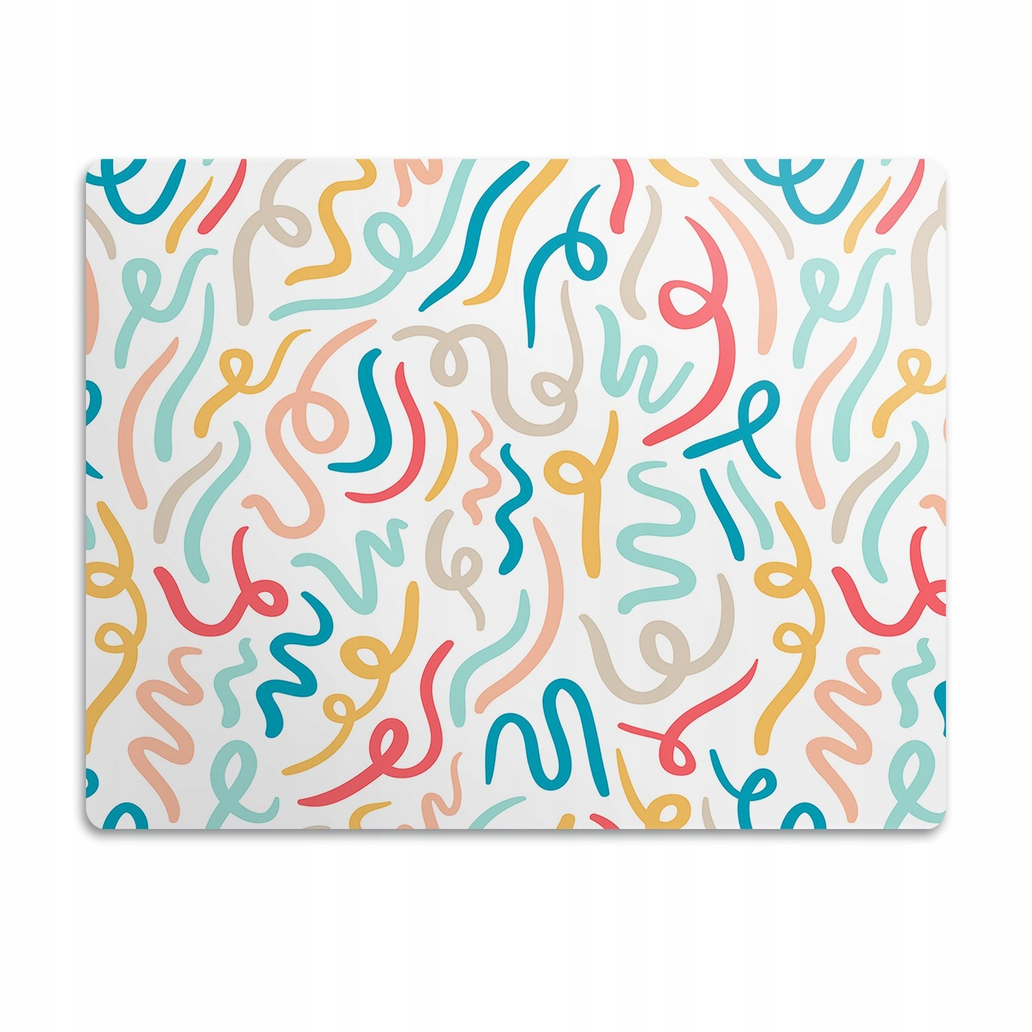 Pro kočky podložka pod záchod Barevné vzory 60x40 cm