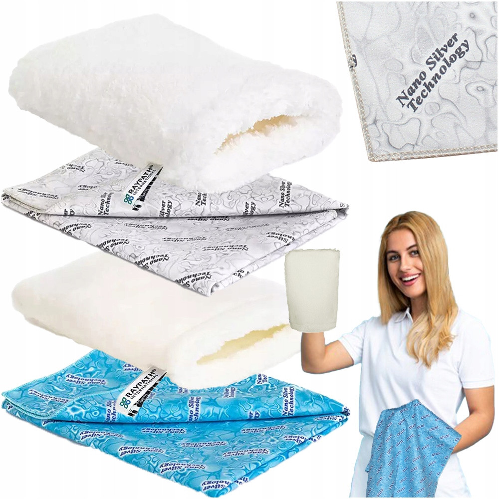 Čisticí sada Rukavice Bílá Bílá Nova Sunbeam 2ks Raypath